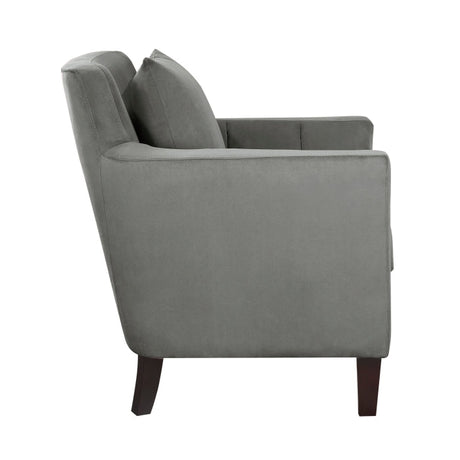 Adore Gray Accent Chair - Ornate Home