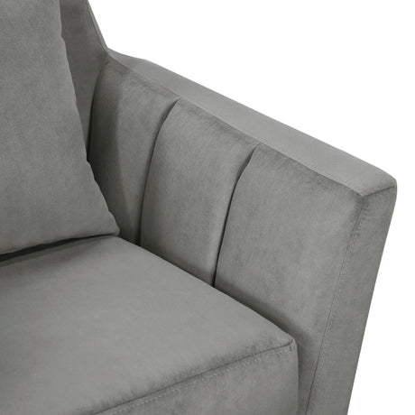 Adore Gray Accent Chair - Ornate Home