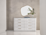 Adore White Sycamore Drawer Dresser - Ornate Home