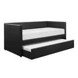 Adra Black Daybed with Trundle - Ornate Home