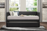 Adra Black Daybed with Trundle - Ornate Home