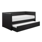 Adra Black Daybed with Trundle - Ornate Home