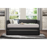Adra Black Daybed with Trundle - Ornate Home