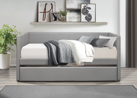 Adra Gray Daybed with Trundle - Ornate Home