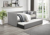 Adra Gray Daybed with Trundle - Ornate Home
