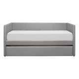 Adra Gray Daybed with Trundle - Ornate Home