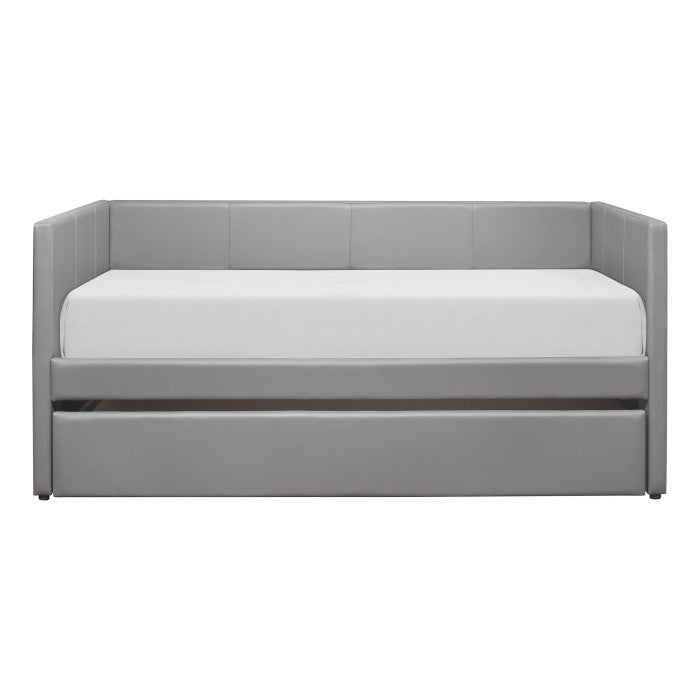 Adra Gray Daybed with Trundle - Ornate Home
