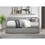 Adra Gray Daybed with Trundle - Ornate Home