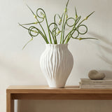 Adria White 14-in Vessel - Ornate Home