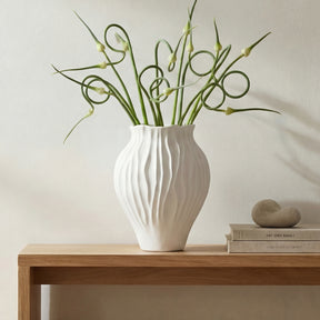 Adria White 14-in Vessel - Ornate Home