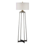 Adrian Silver Modern Floor Lamp - Ornate Home