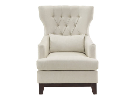 Adriano Beige Accent Chair - Ornate Home