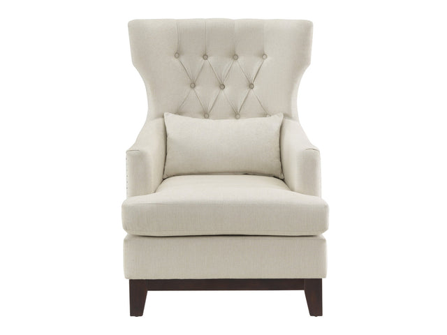 Adriano Beige Accent Chair - Ornate Home