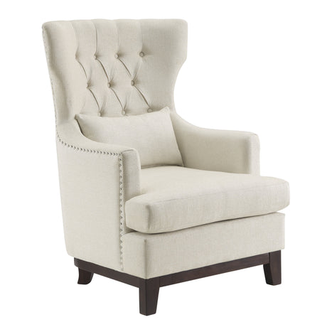 Adriano Beige Accent Chair - Ornate Home
