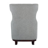 Adriano Light Gray Accent Chair - Ornate Home