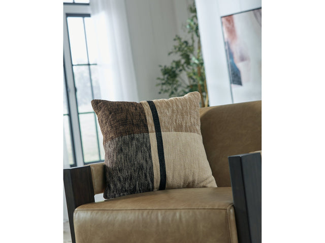 Adrielton Brown Pillow (Set of 4) - Ornate Home