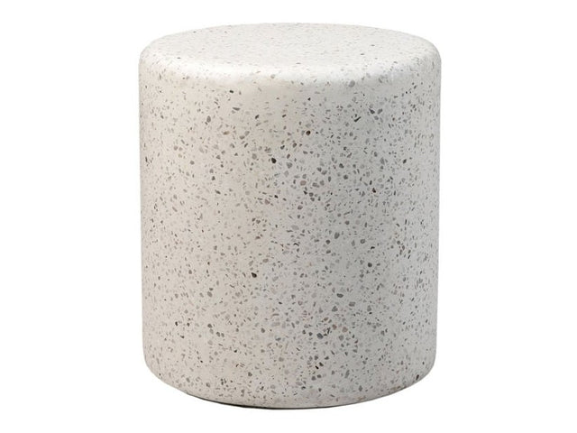 Adriti Off White Outdoor Side Table - Ornate Home