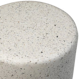 Adriti Off White Outdoor Side Table - Ornate Home