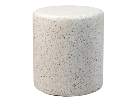 Adriti Off White Outdoor Side Table - Ornate Home