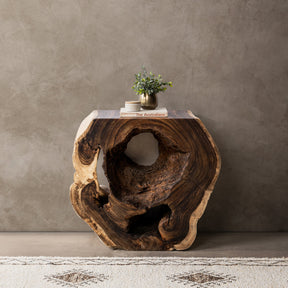 Adrynia Natural Console Table - Ornate Home