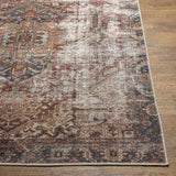 Adtugan Vintage Flat Pile Washable Rug - Ornate Home