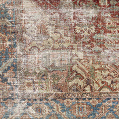 Adtugan Vintage Flat Pile Washable Rug - Ornate Home
