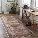 Adtugan Vintage Flat Pile Washable Rug - Ornate Home