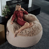 Adult Bean Bag Chair - Full - NEST Bunny Fur - Ornate Home