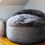 Adult Bean Bag Chair - Full - NEST Bunny Fur - Ornate Home