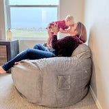 Adult Bean Bag Chair - King - NEST Chenille - Ornate Home