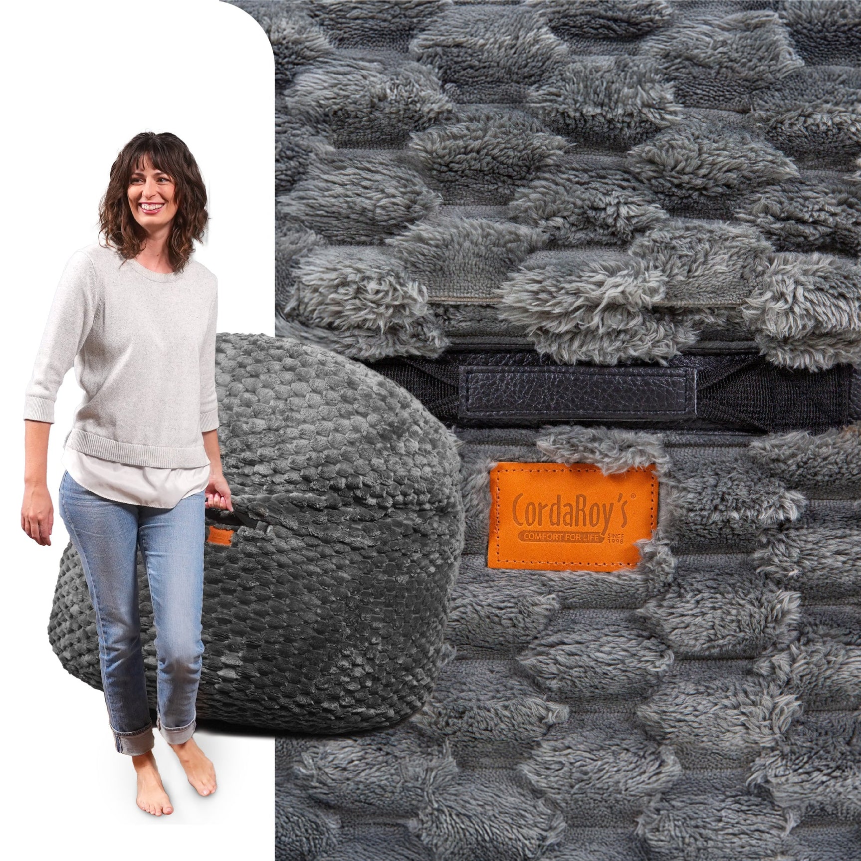 Adult Bean Bag Chair - King - NEST Cloud - Ornate Home