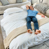 Adult Bean Bag Chair - Queen - NEST Chenille - Ornate Home