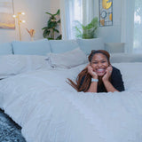 Adult Bean Bag Chair - Queen - NEST Chenille - Ornate Home