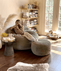 Adult Bean Bag Chair - Queen - NEST Chenille - Ornate Home
