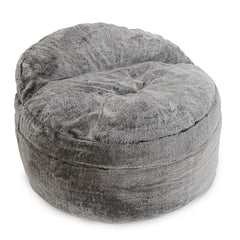Adult Bean Bag Chair - Queen - NEST Chinchilla - Ornate Home