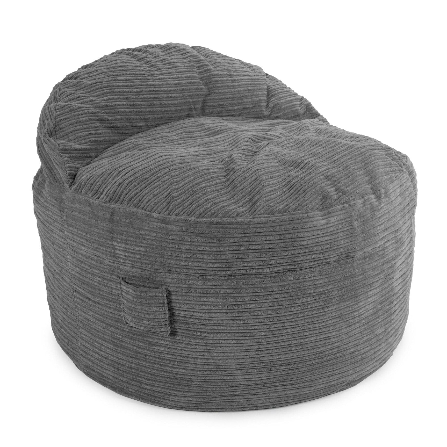 Adult Bean Bag Chair - Queen - NEST Terry Corduroy - Ornate Home