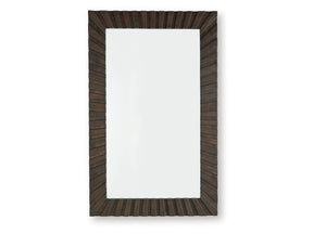 Advin Dark Brown Accent Mirror (Online Special Price) - Ornate Home