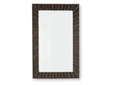 Advin Dark Brown Accent Mirror - Ornate Home