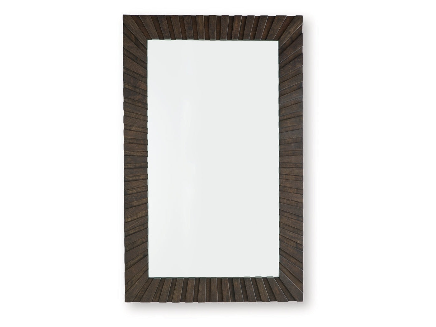 Advin Dark Brown Accent Mirror - Ornate Home