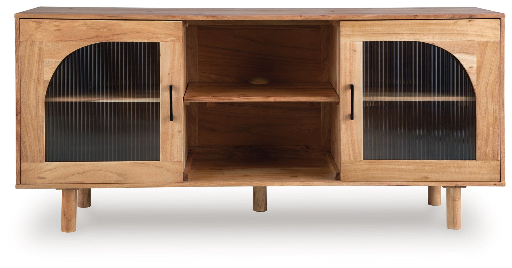 Adway Natural Brown Accent Cabinet (Online Special Price) - Ornate Home