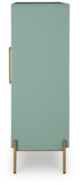 Adwen Light Green Accent Cabinet - Ornate Home