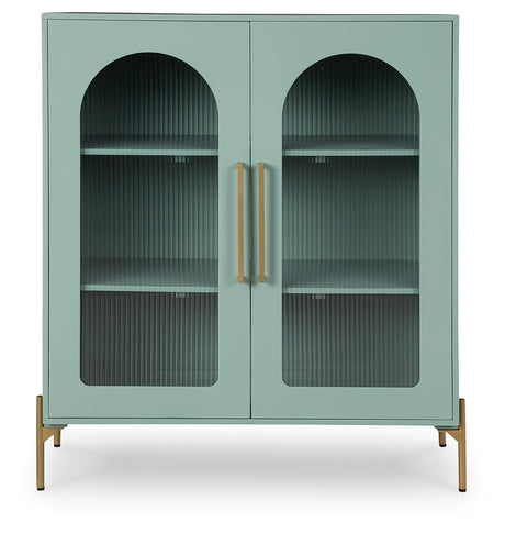 Adwen Light Green Accent Cabinet - Ornate Home