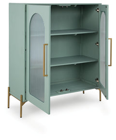 Adwen Light Green Accent Cabinet - Ornate Home
