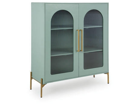 Adwen Light Green Accent Cabinet - Ornate Home