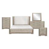 Aeon White 5pc Bedroom Set - Ornate Home