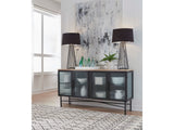 Aere Natural Ash/Black Sideboard - Ornate Home