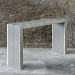 Aerina Aged Gray Console Table - Ornate Home