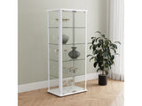 Aero White Curio Cabinet - Ornate Home