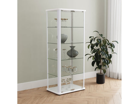 Aero White Curio Cabinet - Ornate Home