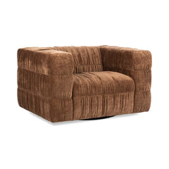 Afeela Bronze Swivel Chair - Ornate Home